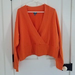 Jag Jeans Orange Cross Front Sweatshirt